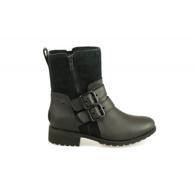 Foto van UGG DAMES KORTE LAARZEN ZWART WILDE