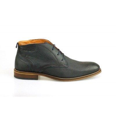 Foto van VAN LIER HEREN HALFHOGE VETERSCHOENEN DONKERBLAUW 1859201
