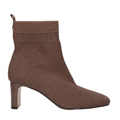Foto van LA STRADA DAMES ENKELLAARZEN BRUIN 2101725 4520 DK BROWN/BRONZE KNITTED