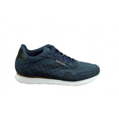 Foto van WODEN DAMES SNEAKER DONKERBLAUW WL869 NORA II MESH