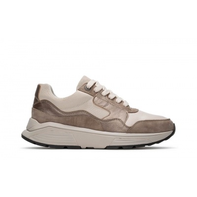 Foto van XSENSIBLE DAMES SNEAKERS TAUPE GOLDEN GATE LADY 33000.3.531 GX TAUPE COMBI
