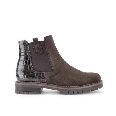 Foto van GABOR DAMES BOOTS 8024.01.005 VEL./KROKOLACK (MIC ENGL. BROWN