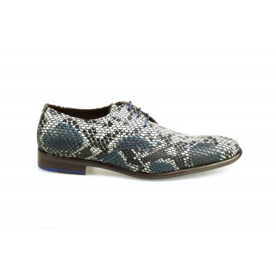 Foto van FLORIS VAN BOMMEL HEREN VETERSCHOENEN BLAUW 18090/01