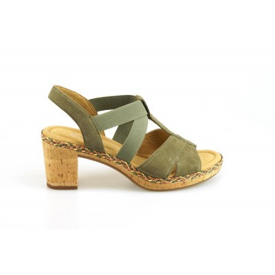 Foto van GABOR DAMES SANDALEN GROEN 22.773-34