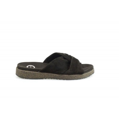 Foto van WODEN DAMES SLIPPER ZWART WL911 ANNA