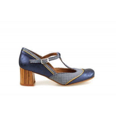 Foto van NEMONIC DAMES PUMP BLAUW 2053