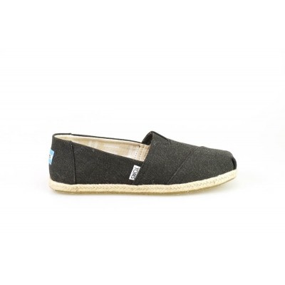 Foto van TOMS ALPARGATA BLACK WASHED - ESPRADILLE