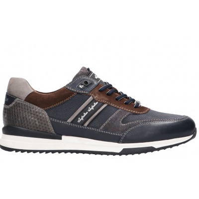 Foto van AUSTRALIAN HEREN SNEAKERS BLAUW 15.1600.06-SLB FILMON BLUE LEATHER