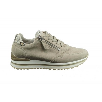 Foto van GABOR DAMES SNEAKERS BEIGE 46.528.12