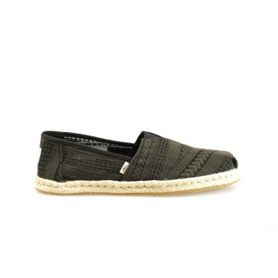 Foto van TOMS DAMES ESPADRILLES ZWART ALPARGATA