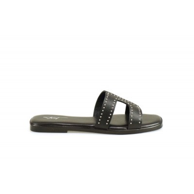 Foto van TORAL DAMES SLIPPERS ZWART 11074