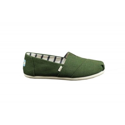 Foto van TOMS DAMES ESPADRILLES GROEN ALPARGATA