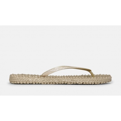 Foto van ILSE JACOBSEN DAMES SLIPPERS GOUD CHEERFUL01 780 PLATIN