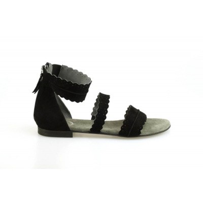 Foto van CA'SHOTT DAMES SANDALEN ZWART 21025