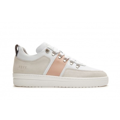 Foto van NUBIKK DAMES SNEAKERS WIT/ROZE YEYE MAZE