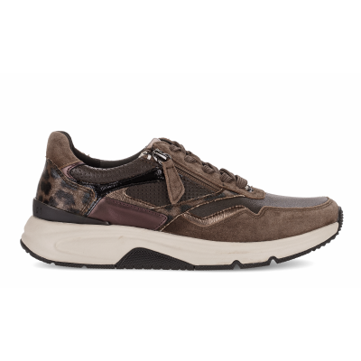 Foto van GABOR ROLLINGSOFT DAMES SNEAKERS BRUIN 0103.01.013 N.NAVA/VEL/PERL K. MOCCA/MULBERRY K.