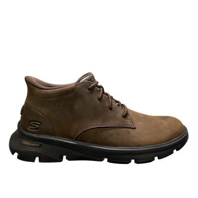 Foto van SKECHERS HEREN INSTAPSCHOENEN BRUIN 205514 COC ARCH FIT GARZA-RIDLEY