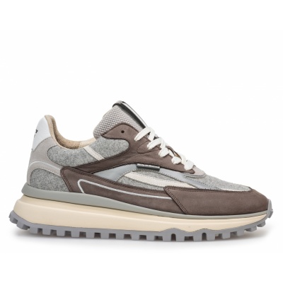 Foto van FLORIS VAN BOMMEL HEREN SNEAKERS GRIJS SFM-10172-32-02 DE GRIPPER 02.11 LIGHTGREY