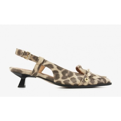 Foto van VIA VAI DAMES SLINGBACK BRUIN 62398-01-315 GIAGUARO BROWN LEA AILEEN