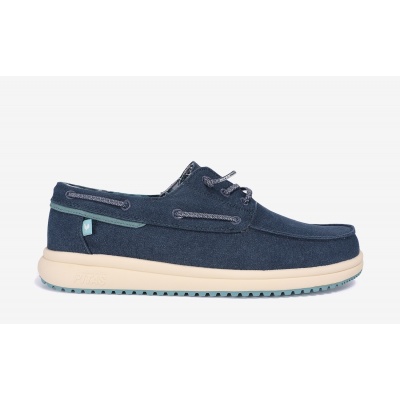 Foto van PITAS HEREN INSTAPSCHOENEN BLAUW TULUM 05-MARINO