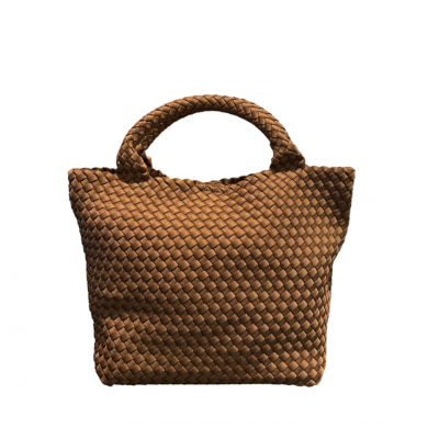 Foto van LA STRADA DAMES TASSEN BRUIN SIRA 4026 TEXTILE TAN