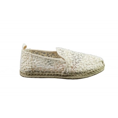 Foto van TOMS DEC. ALPARGATA ROPE NATURAL LACE LEAVES - ESPRADILLE