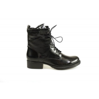 Foto van MJUS DAMES HALFHOGE VETERSCHOENEN ZWART 177219-501
