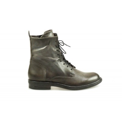 Foto van MJUS DAMES HALFHOGE VETERSCHOENEN GRIJS 971232-201-6869