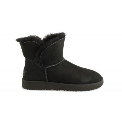 Foto van UGG DAMES KORTE LAARZEN ZWART CLASSIC CUFF MINI