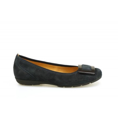 Foto van GABOR DAMES BALLERINA'S DONKERBLAUW 44.164.16