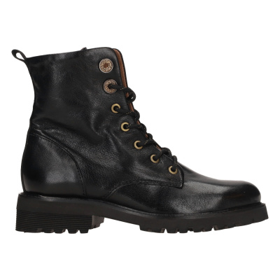 Foto van Piedi Nudi dames veterboots zwart 634233-201PN Nero 7051 201 6002