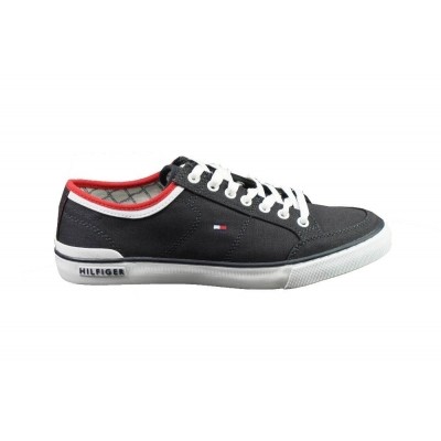 Foto van TOMMY HILFIGER CORE CORPORATE SNEAKER MIDNIGHT - SNEAKER