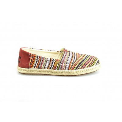 Foto van TOMS DAMES ESPADRILLES ROOD ALPARGATA