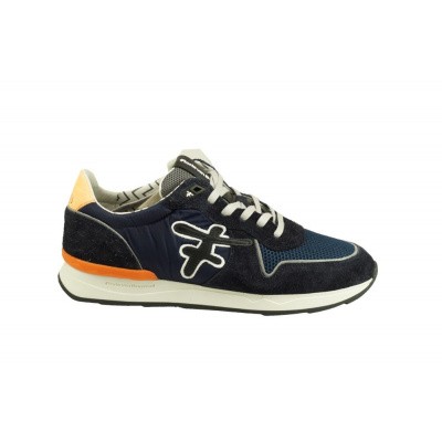 Foto van FLORIS VAN BOMMEL HEREN SNEAKERS BLAUW 16246/01