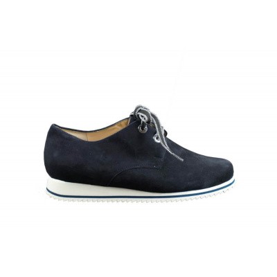 Foto van HASSIA DAMES VETERSCHOENEN DONKERBLAUW 9-301562