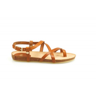 Foto van FRED DE LA BRETONIERE DAMES SANDALEN LICHTBRUIN 170010061