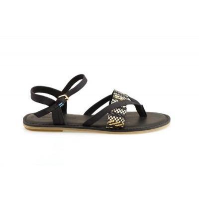 Foto van TOMS DAMES SANDALEN ZWART LEXIE