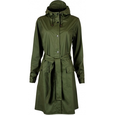 Foto van RAINS REGENJAS GROEN CURVE JACKET