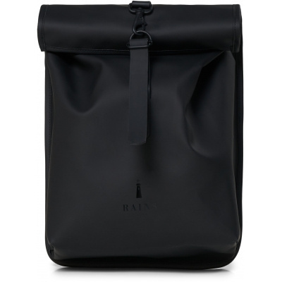 Foto van RAINS RUGZAK ZWART ROLLTOP MINI