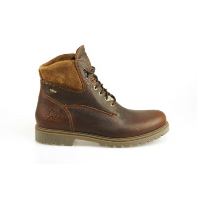 Foto van PANAMA JACK HEREN HALFHOGE VETERSCHOENEN BRUIN AMUR GTX