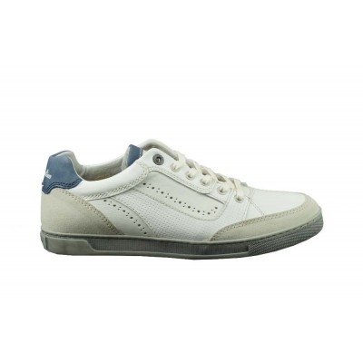 Foto van AUSTRALIAN VANCOUVER OFF WHITE-BLUE SNEAKER - SNEAKER