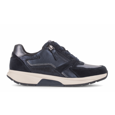 Foto van GABOR ROLLINGSOFT DAMES SNEAKERS BLAUW 0106.01.012 PERLATO/SAMTCHEVR. OCEAN/DARK-BLUE