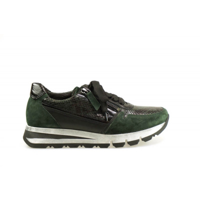 Foto van GABOR DAMES SNEAKERS GROEN/ZWART 56.358.83