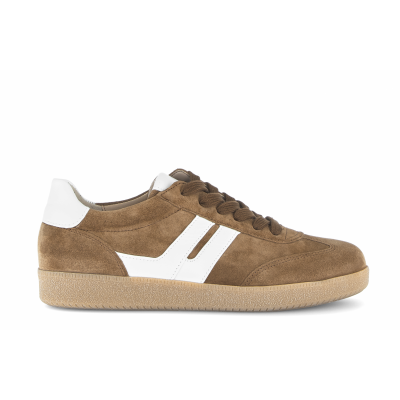 Foto van GABOR DAMES SNEAKERS BRUIN 83.300.38 DREAMVELOUR/LAMMN LION/WEISS F