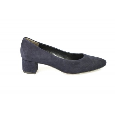 Foto van PAUL GREEN 3449-00 SAMTZIEGE BLAU - PUMP