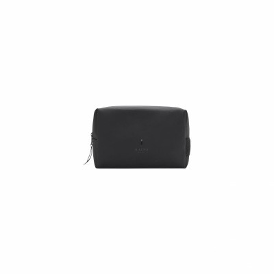 Foto van RAINS TOILETTAS ZWART WASH BAG SMALL