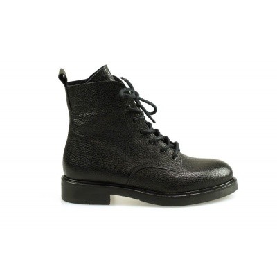 Foto van VIA VAI DAMES HALFHOGE VETERSCHOENEN ZWART VIOLA 5124070