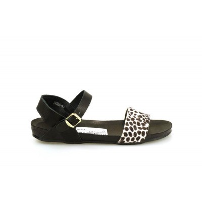 Foto van RED RAG DAMES SANDALEN ZWART 79222