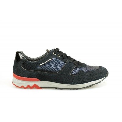 Foto van FLORIS VAN BOMMEL HEREN SNEAKERS BLAUW 16220/17