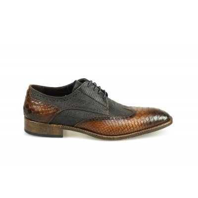 Foto van GIORGIO HEREN VETERSCHOENEN BRUIN 974145/01